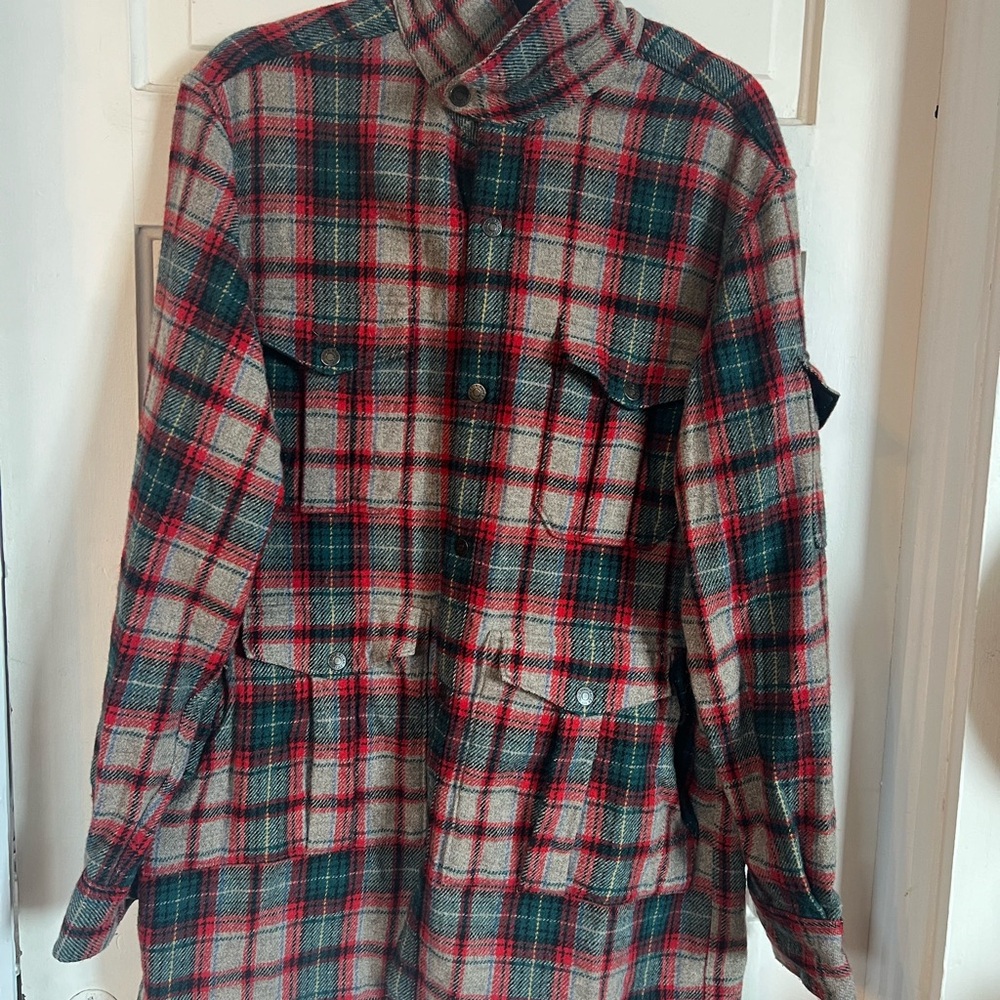 Eddie Bauer wool jacket with lots of pockets